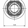 Ситечко форсунки mesh 120 PROLINE /0-102/08PRO120