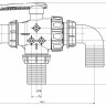 Кульовий клапан 3-х ходовий PROLINE 1 1/2''